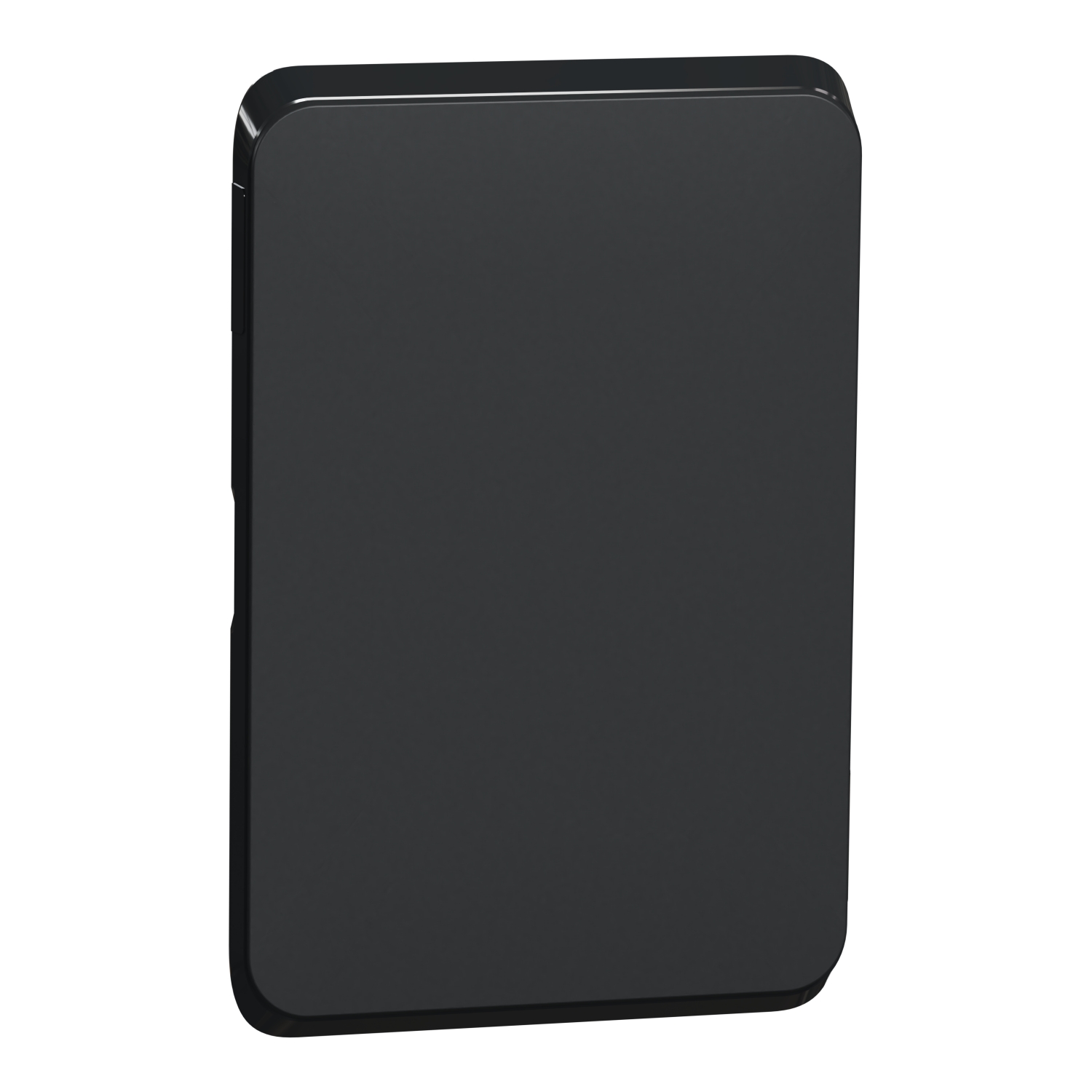PDL Iconic - Cover Plate Blank Plate - Solid Black