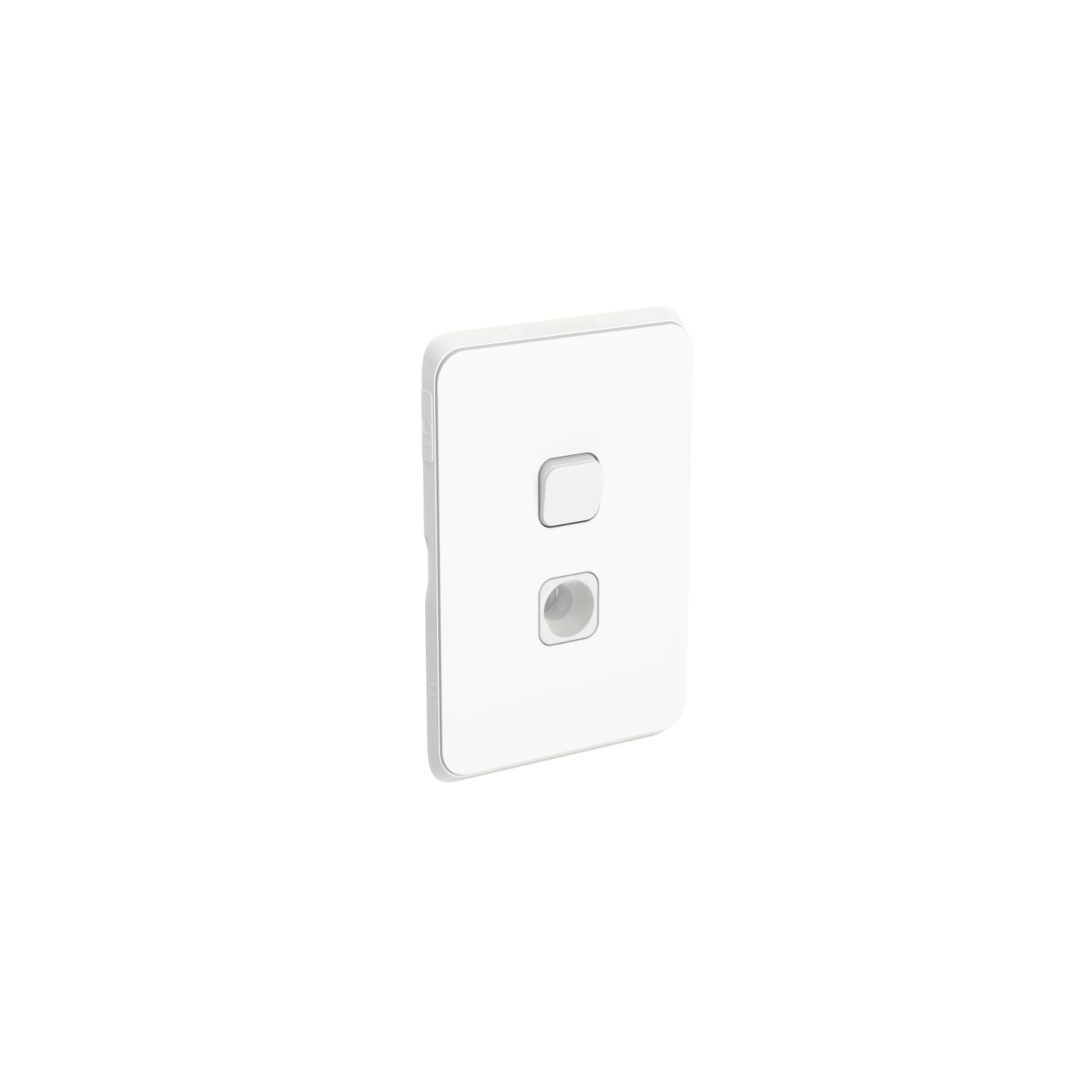 PDL Iconic - Switch 20A + Permanent Connection Unit 250V - Vivid White