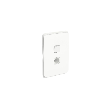 Iconic, Switch, 20A + Permanent Connection Unit 230/240V, Vivid White