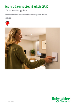 Iconic Connected Switch 2AX (PDL) - Device user guide