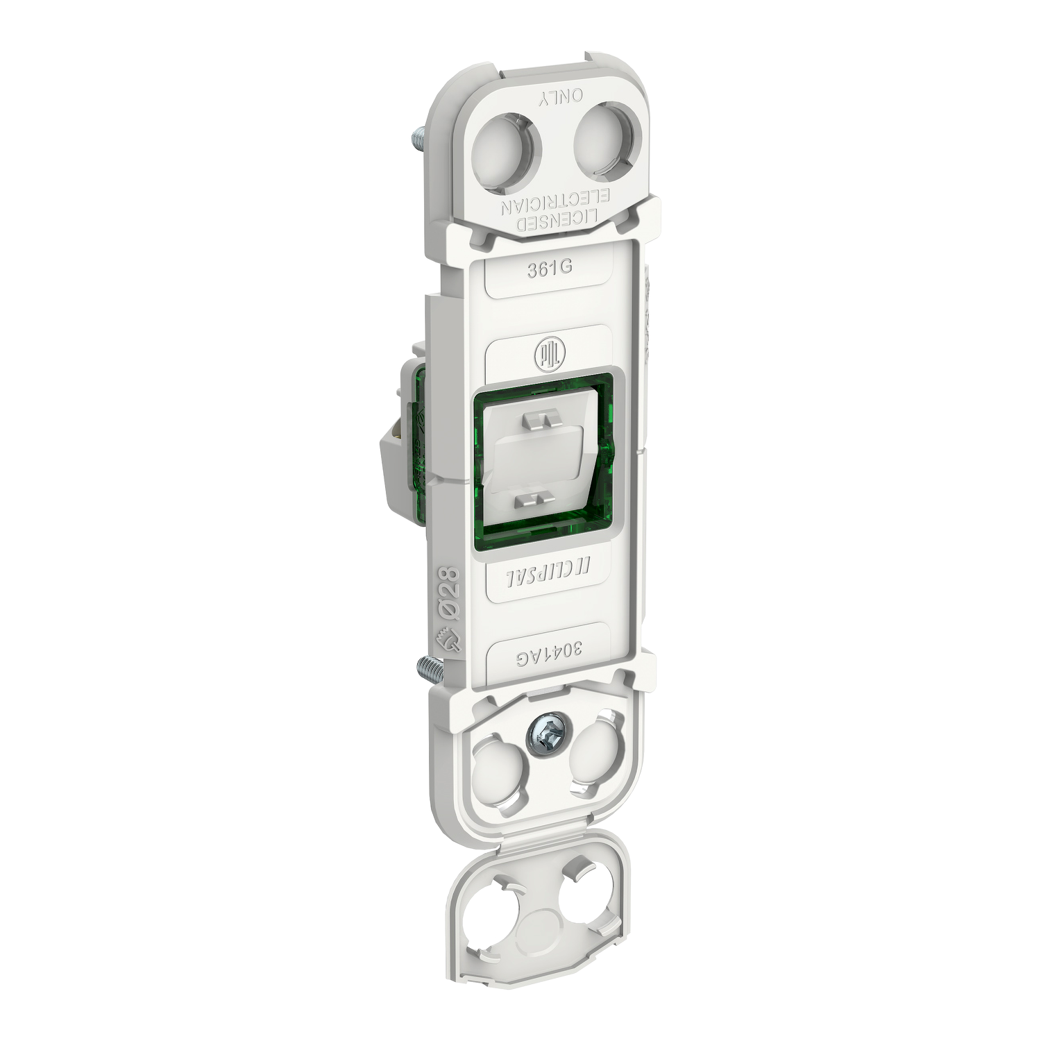PDL Iconic - Grid Switch Architrave 1-Gang