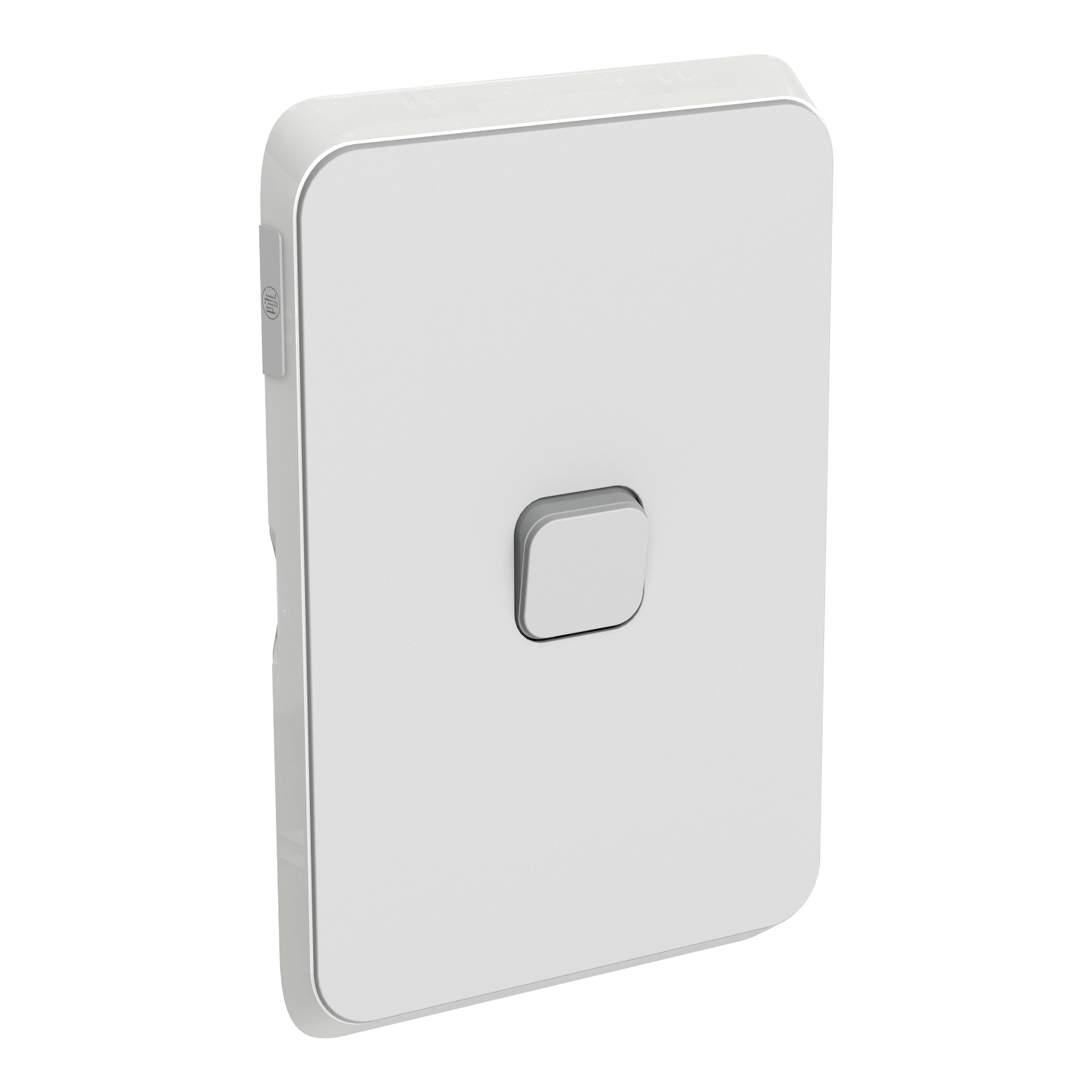 PDL Iconic - Cover Plate Switch 1-Gang - Cool Grey