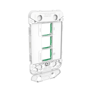 PDL Iconic Switch Grid, 3 Gang, Horizontal/Vertical Mount