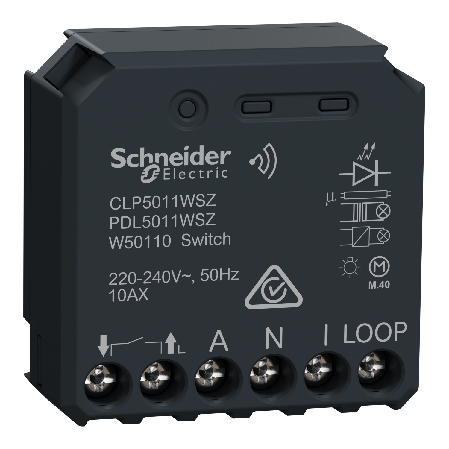 PDL Wiser Micro Module Smart Switch 10 AX, 240 V