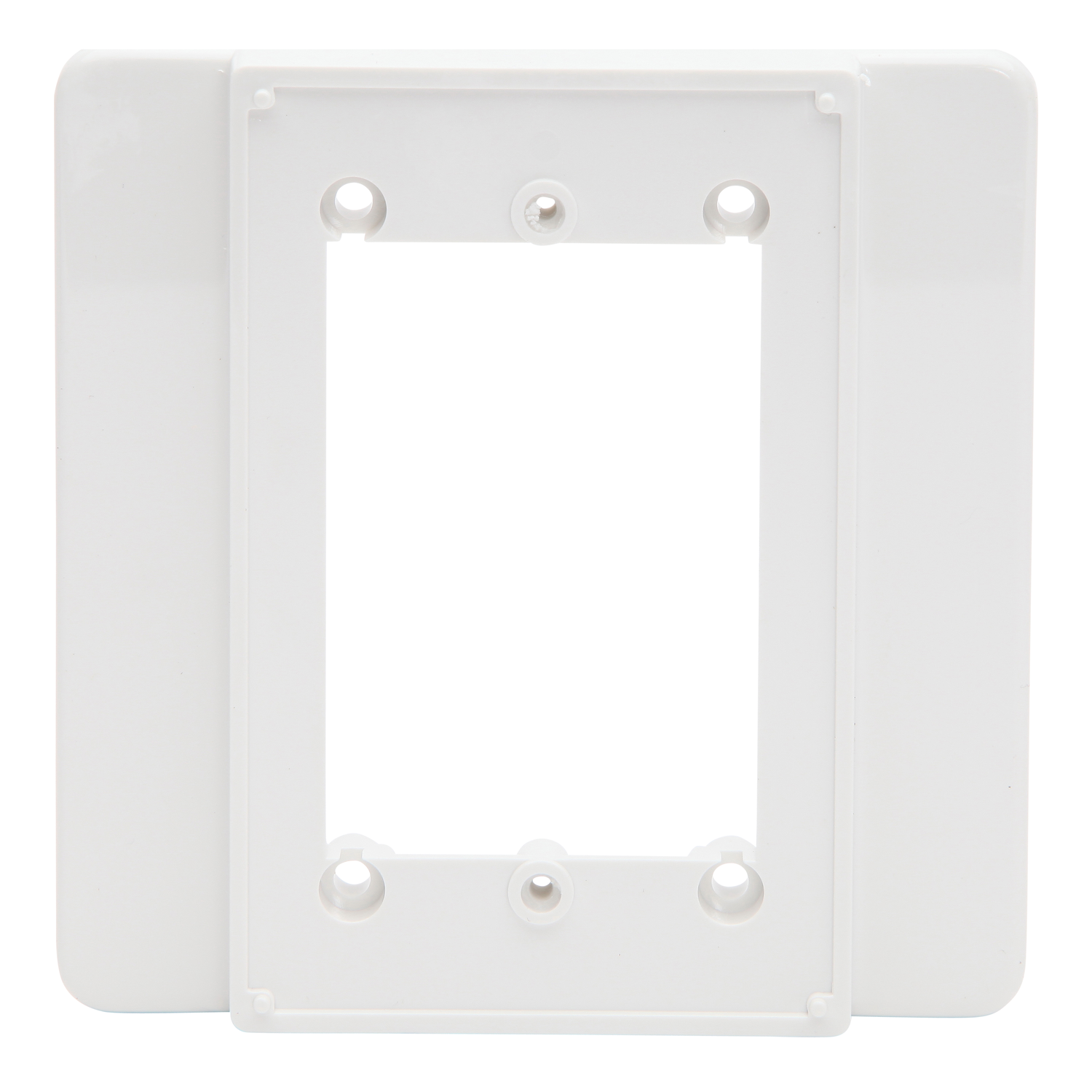 PDL Mounting Conversion Plate 2 Gang - White