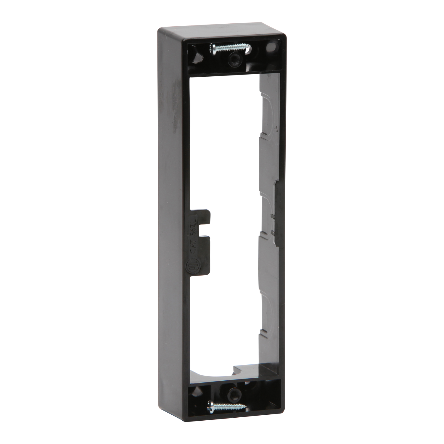 PDL 500 Series - Worktop Mounting Block Long Double Architrave - Black