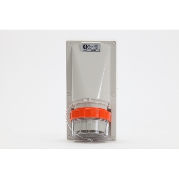 56 Series, Appliance Inlet, 50A 500V 3-Phase 5-Round Pin IP66, Grey