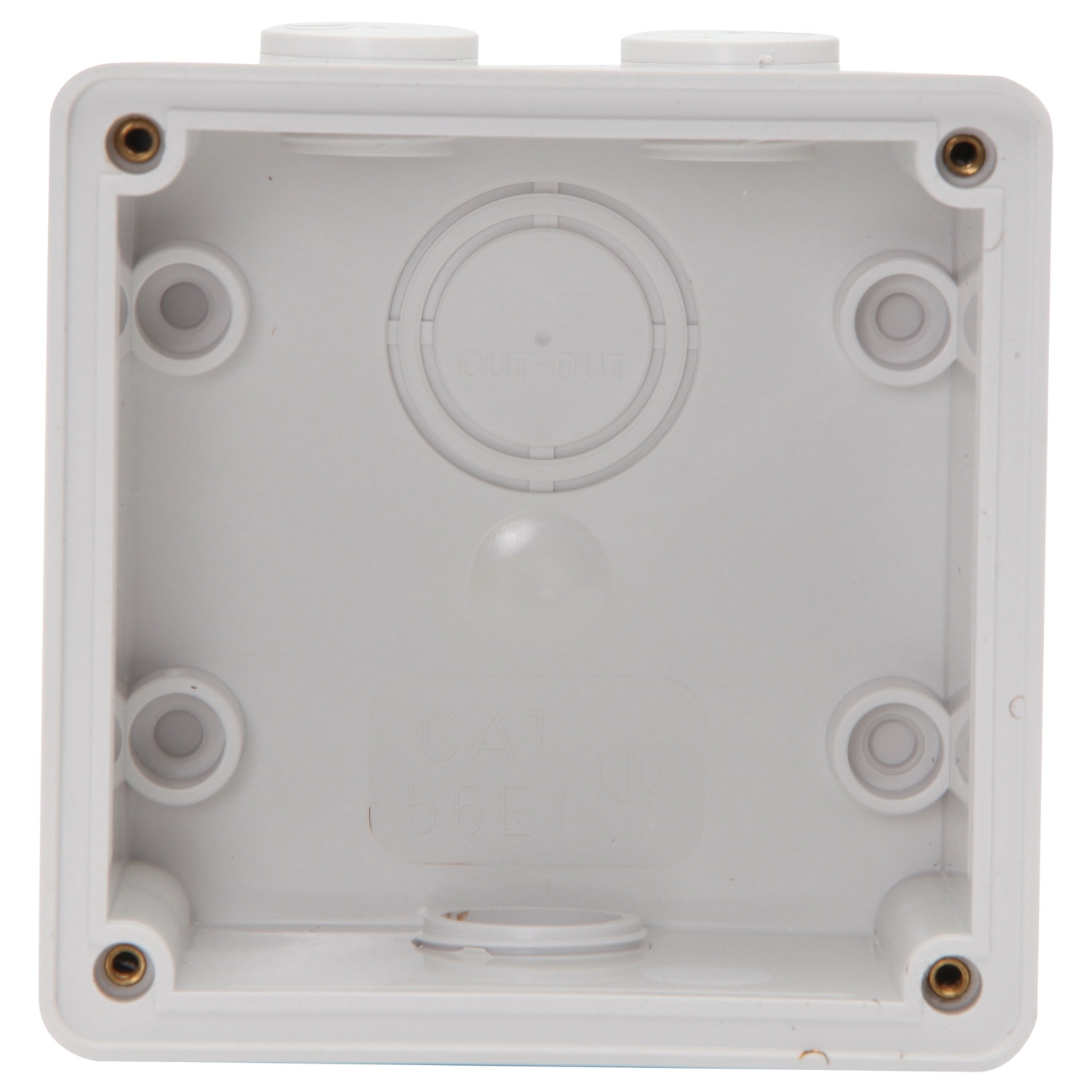 PDL 56 Series - Enclosure 1-Gang 2x20mm 1x25mm IP66 - Chemical-Resistant White