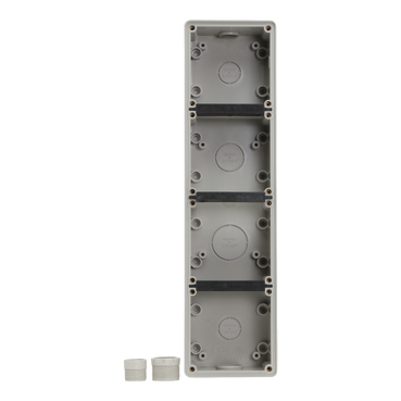 56 Series, Enclosure, Vertical/Horizontal 4-Gang 1x25mm 1x32mm IP66