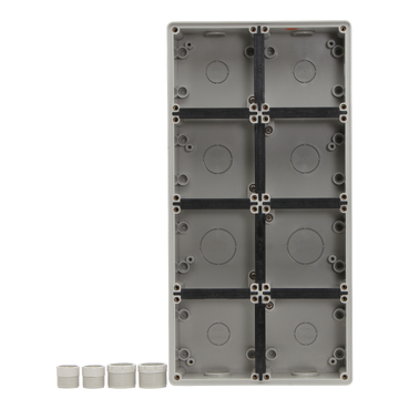 56 Series, Enclosure, 8-Gang 2x25mm 2x32mm IP66