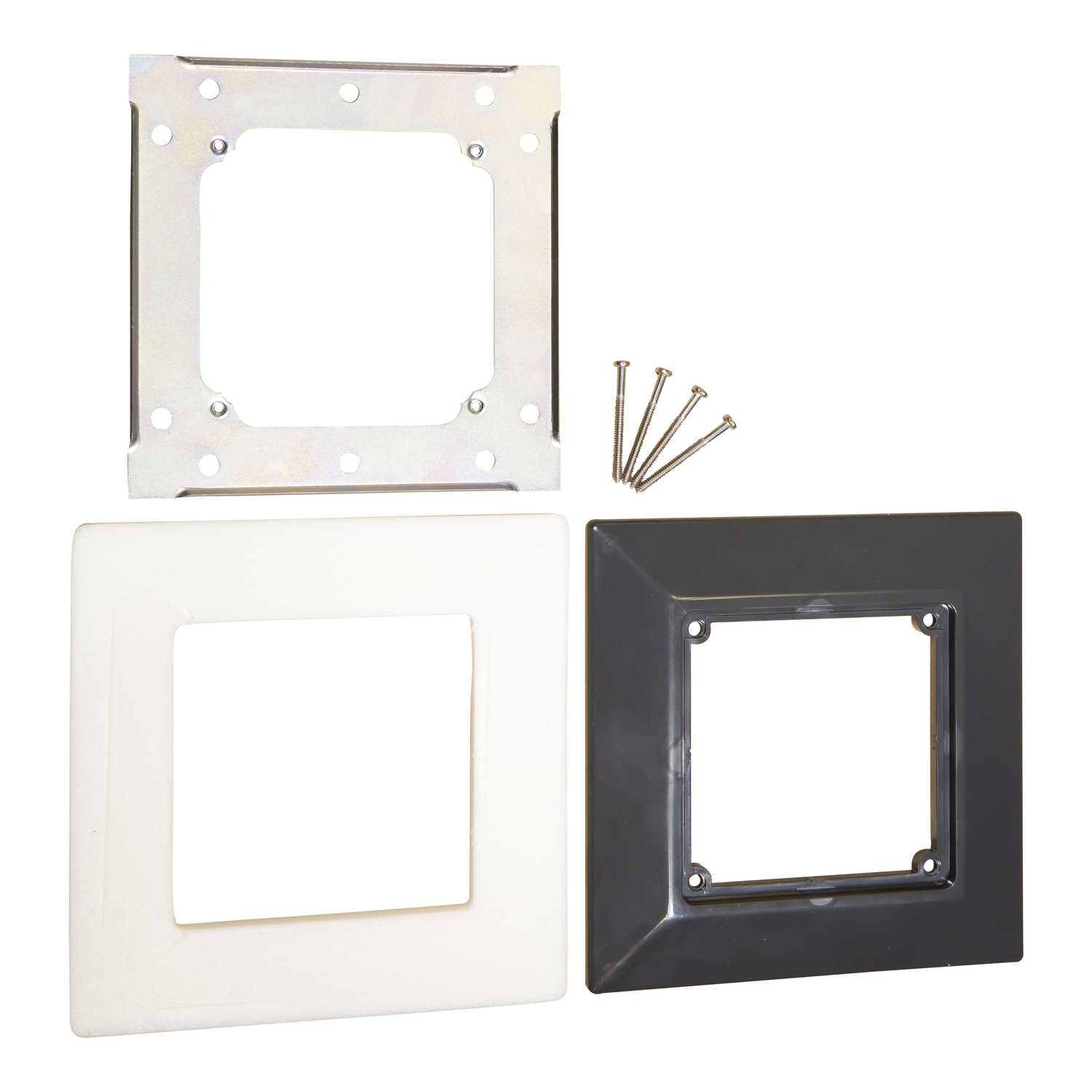 PDL 56 Series - Flush Surround 1-Gang IP66 - Chemical-Resistant Grey