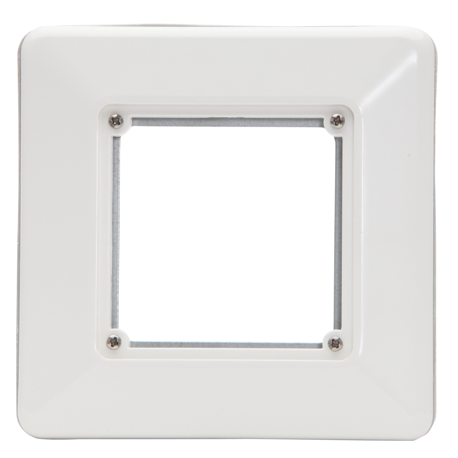 PDL 56 Series - Flush Surround 1-Gang IP66 - Chemical-Resistant White