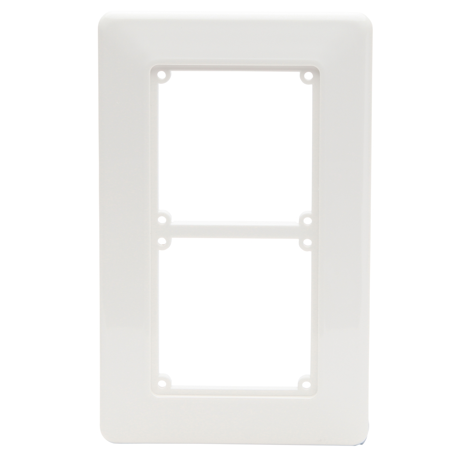 PDL 56 Series - Flush Surround 2-Gang IP66 - Chemical-Resistant White