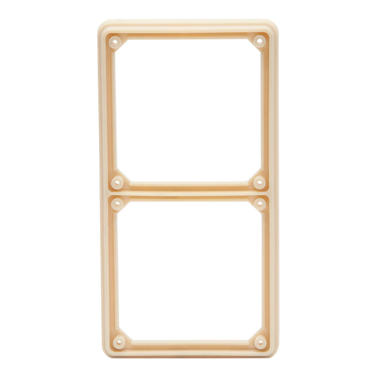 PDL 56 Series - High Pressure Gasket Lid Module 2-Gang 2-Piece - Cream