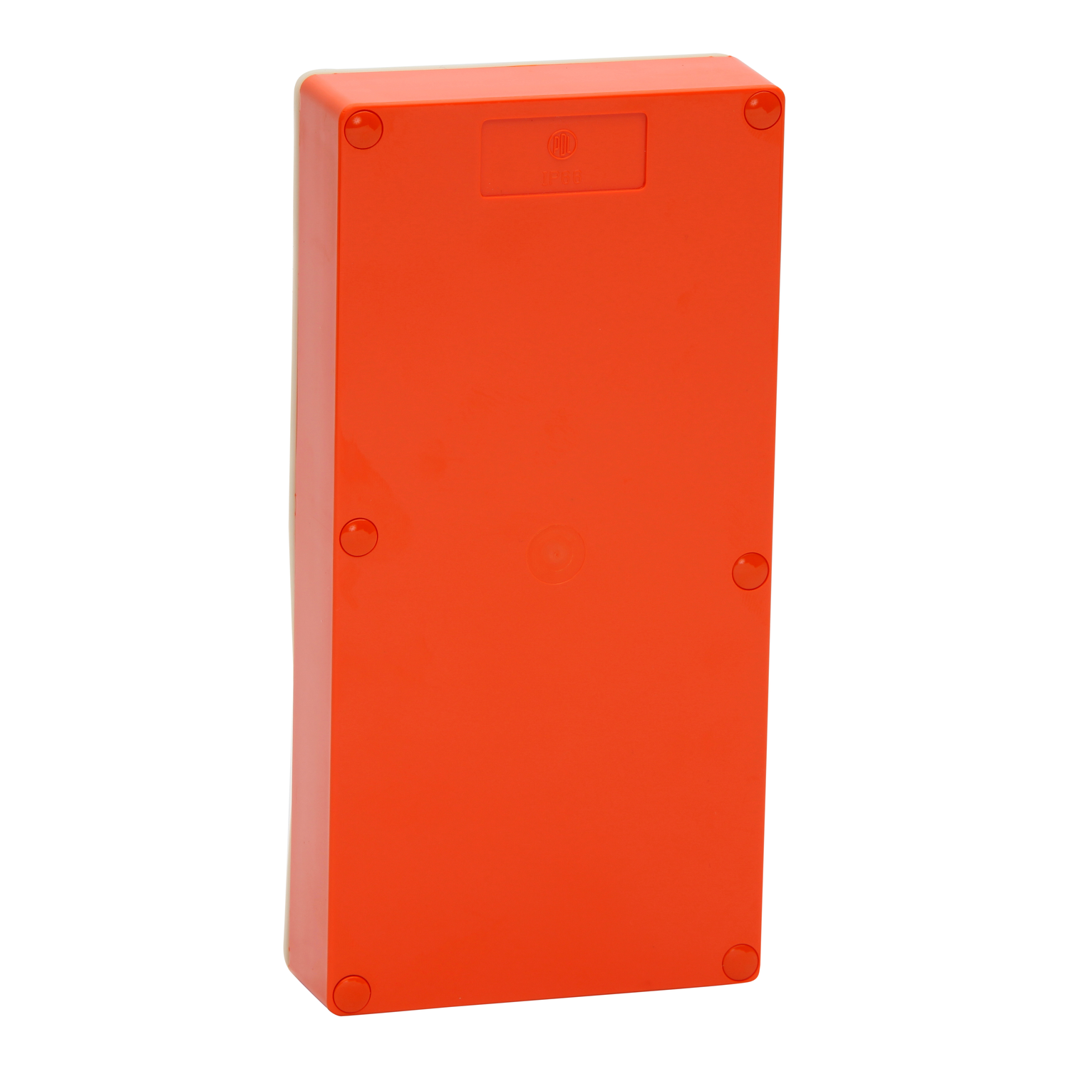 PDL 56 Series - Enclosure Lid 2-Gang IP66 - Chemical-Resistant Orange