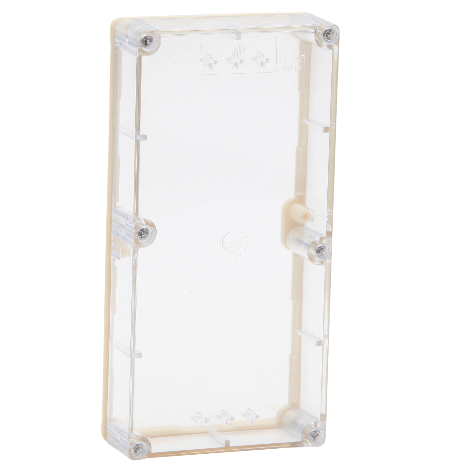 PDL 56 Series - Enclosure Lid 2-Gang IP66 - Transparant