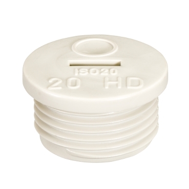 PDL56PLUG20GY Plug, 20 mm PVC Plug 56 Series