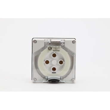 56 Series, Socket, 40A 500V 3-Phase 4-Round Pin IP66