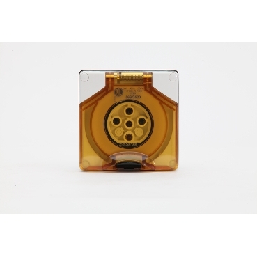 56 Series, Socket, 40A 500V 3-Phase 5-Round Pin IP66