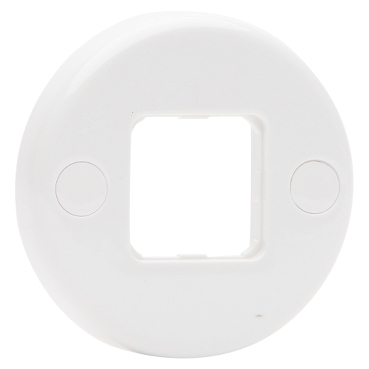 Round Surface Switch Plate - 500 Series - 1 Gang - 56mm Dia