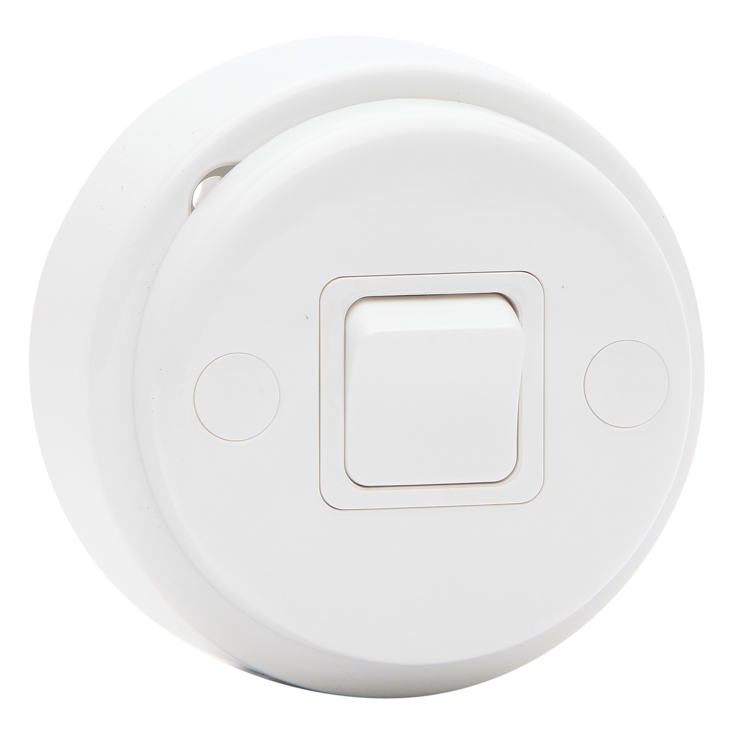 Round Surface Switch Kit; 20A, 250V, White