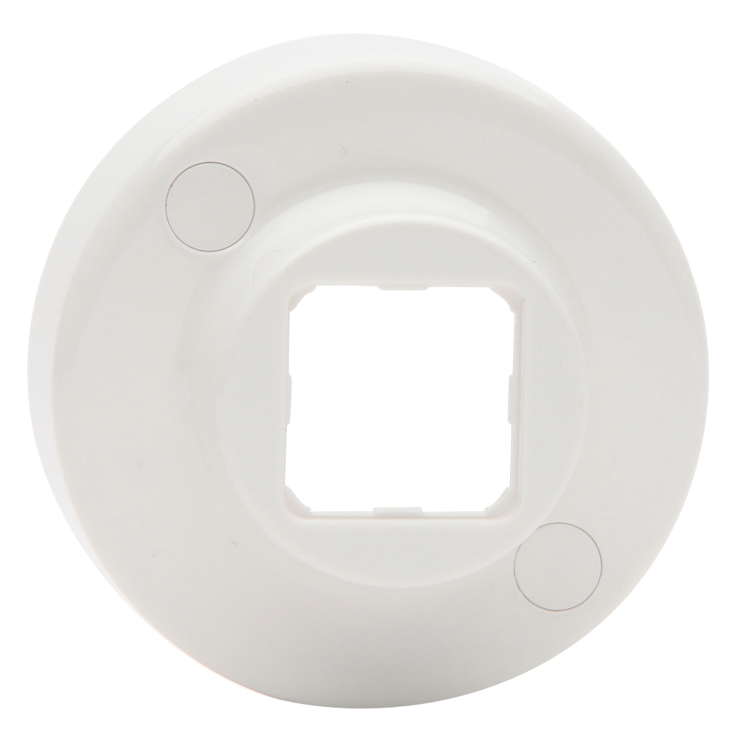 1 Aperture Surface Switch Plate; White
