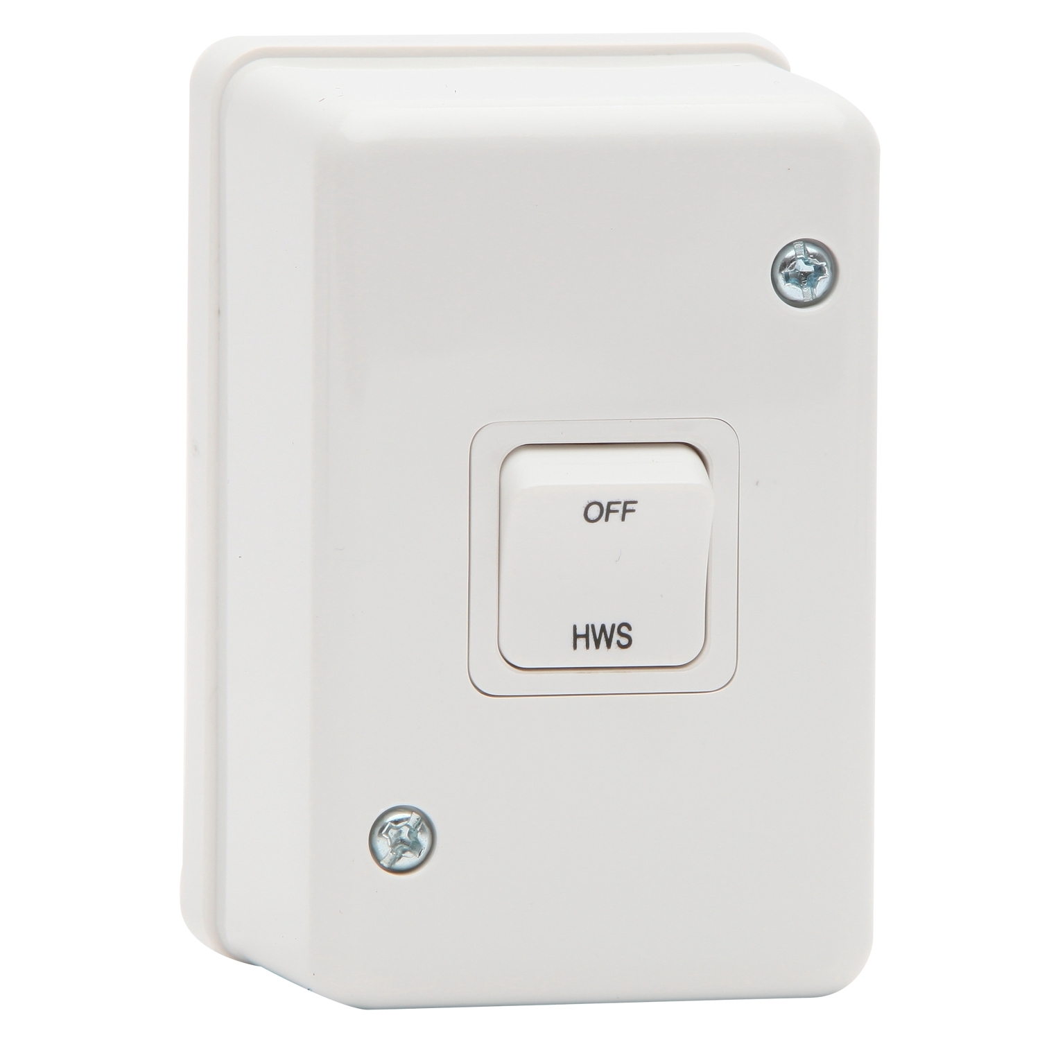 2-Way Hot Water Switch With Conduit Entry; 20A, 250V, White