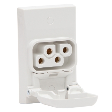 500 Series, Socket, 32A 4-Pin, White