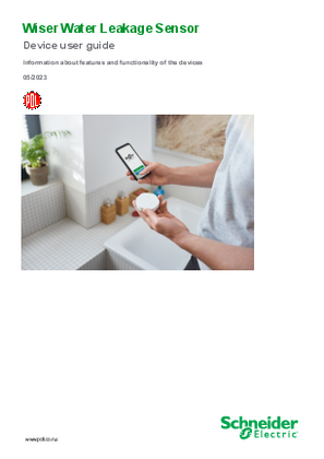 Wiser Water Leakage Sensor (PDL) - Device user guide