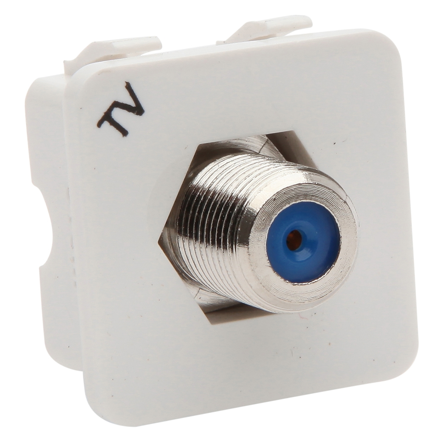 PDL 600 Series - Module F-Type Connector TV Legend - White