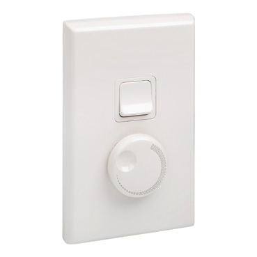 600 Series, Dimmer Switch, 20-450W Trailing Edge Control, White