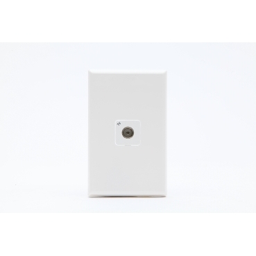 600 Series, Module Socket Outlet, TV 75Ohm F-Type