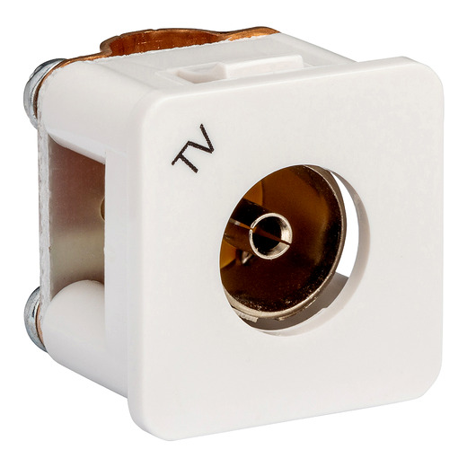 PDL 600 Series - Module TV Outlet 75 Ohm - White