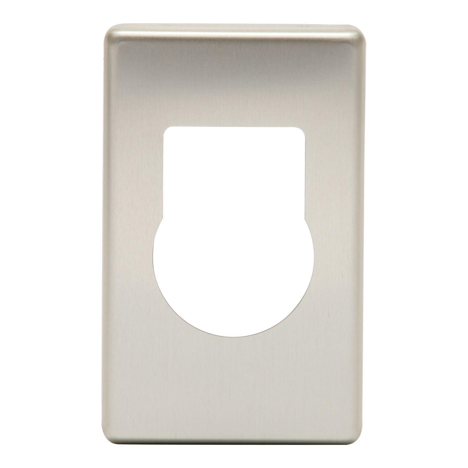 Switch Cover Plate For Rotary Timer With Shield, Stainless Steel