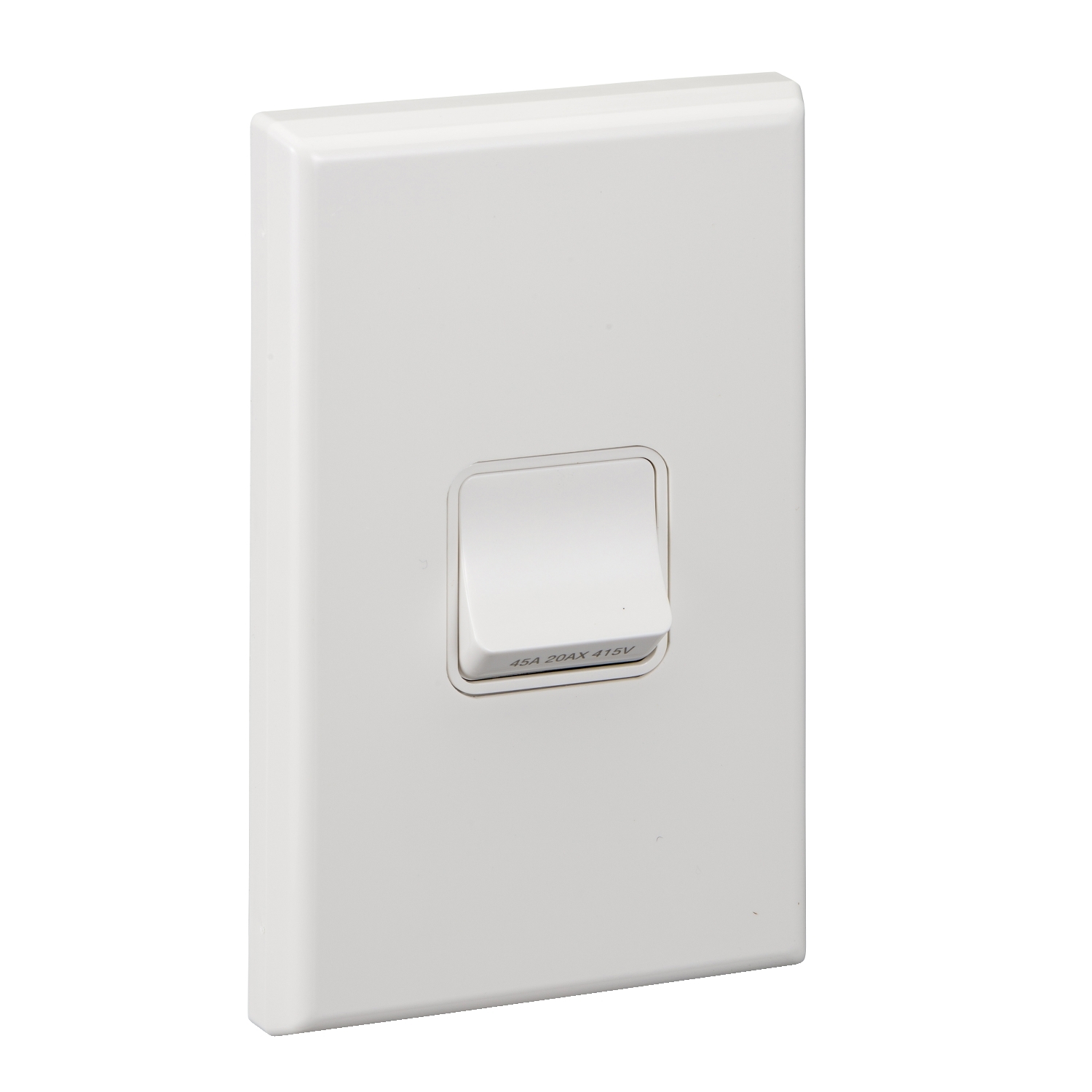 PDL 600 Series - Range Switch 1-Way 45A 415V 2-Pole - White