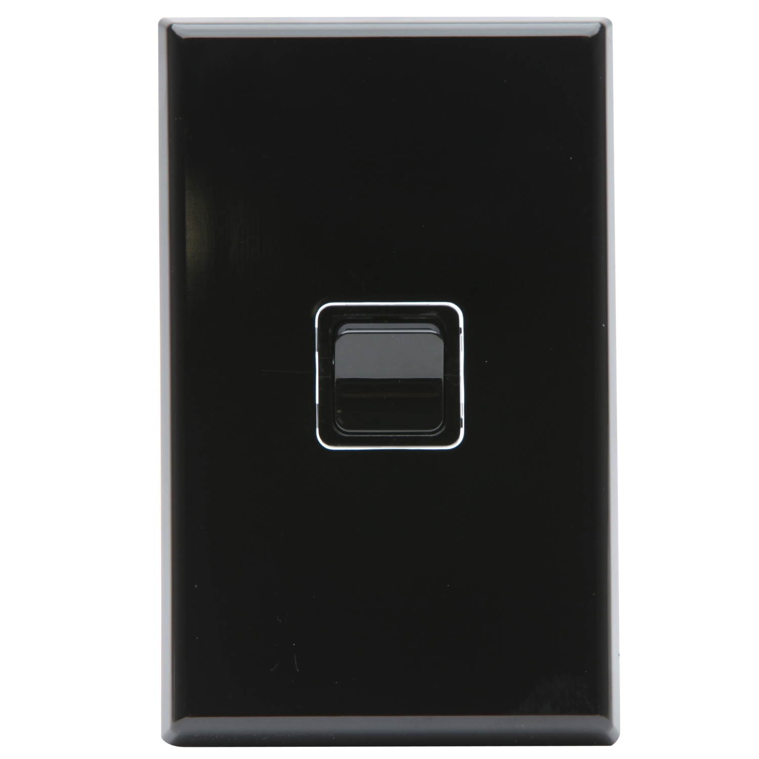 PDL 600 Series - Switch 20A 16AX 1-Gang - Black