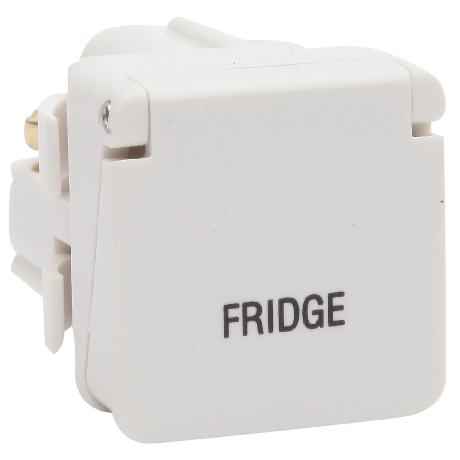PDL 600 Series - Module Switch 2-Way 16A 1P + Lid FRIDGE - White