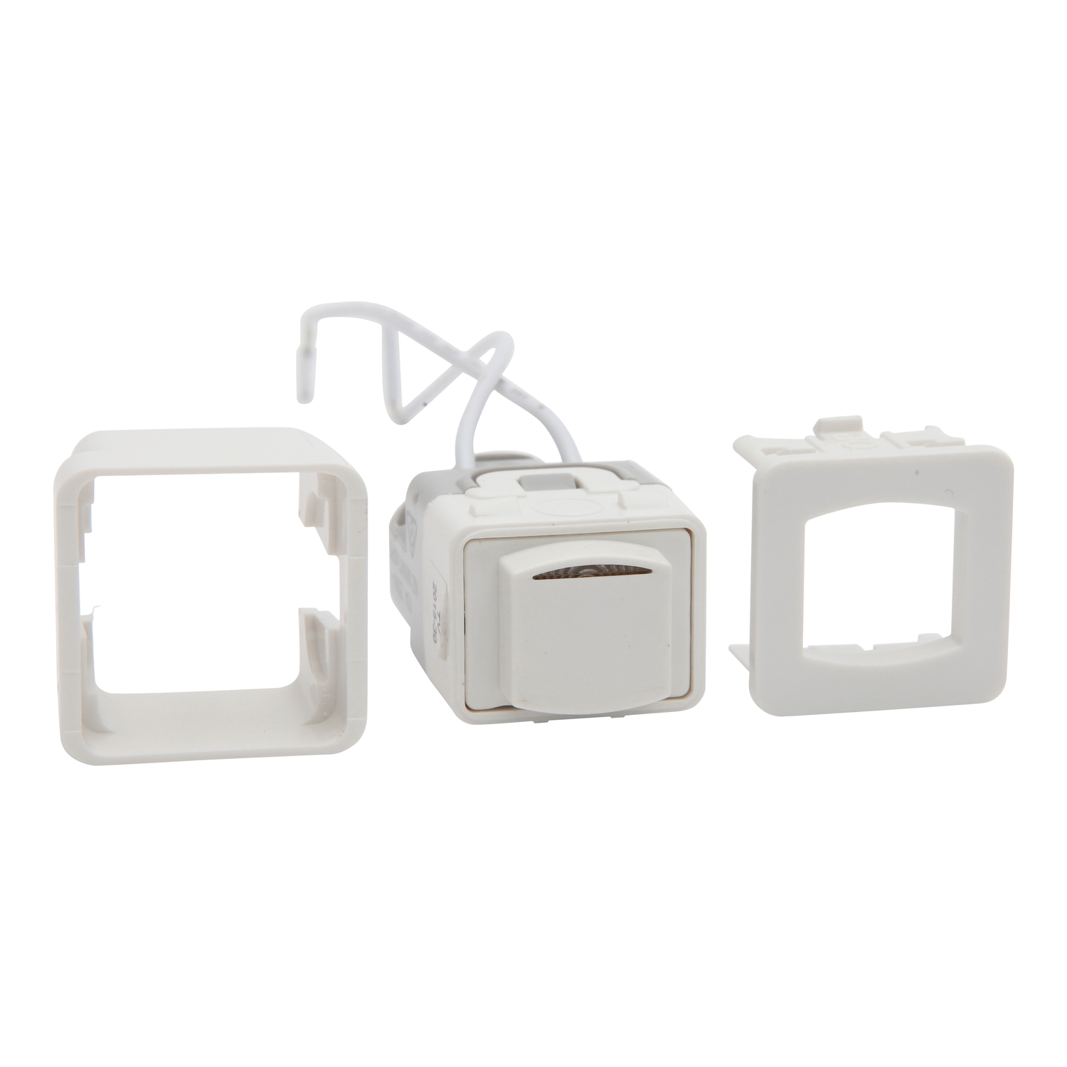 PDL 600 Series - Module Pushbutton Momentary Switch 10A - White