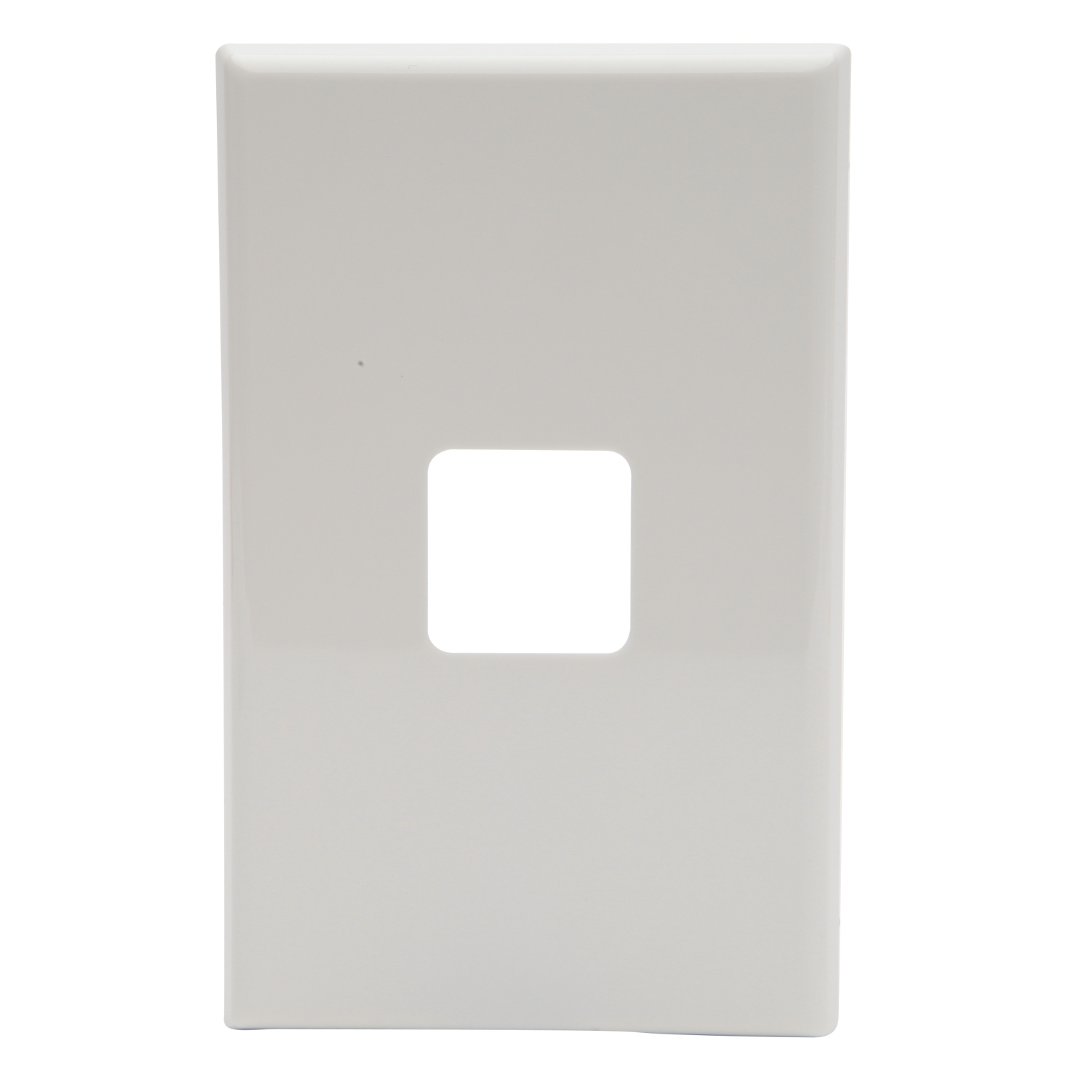 PDL 600 Series - Grid + Cover Plate Switch 1-Gang - White