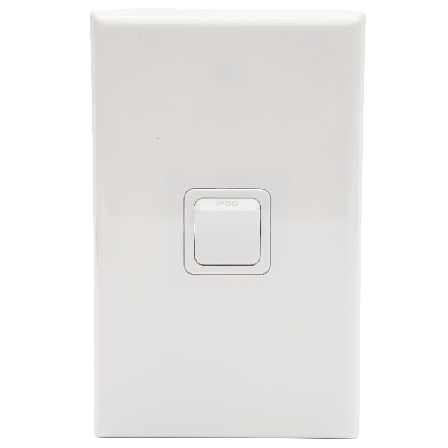 PDL 600 Series - Waterproof Switch 16A 1-Gang IP56 - White