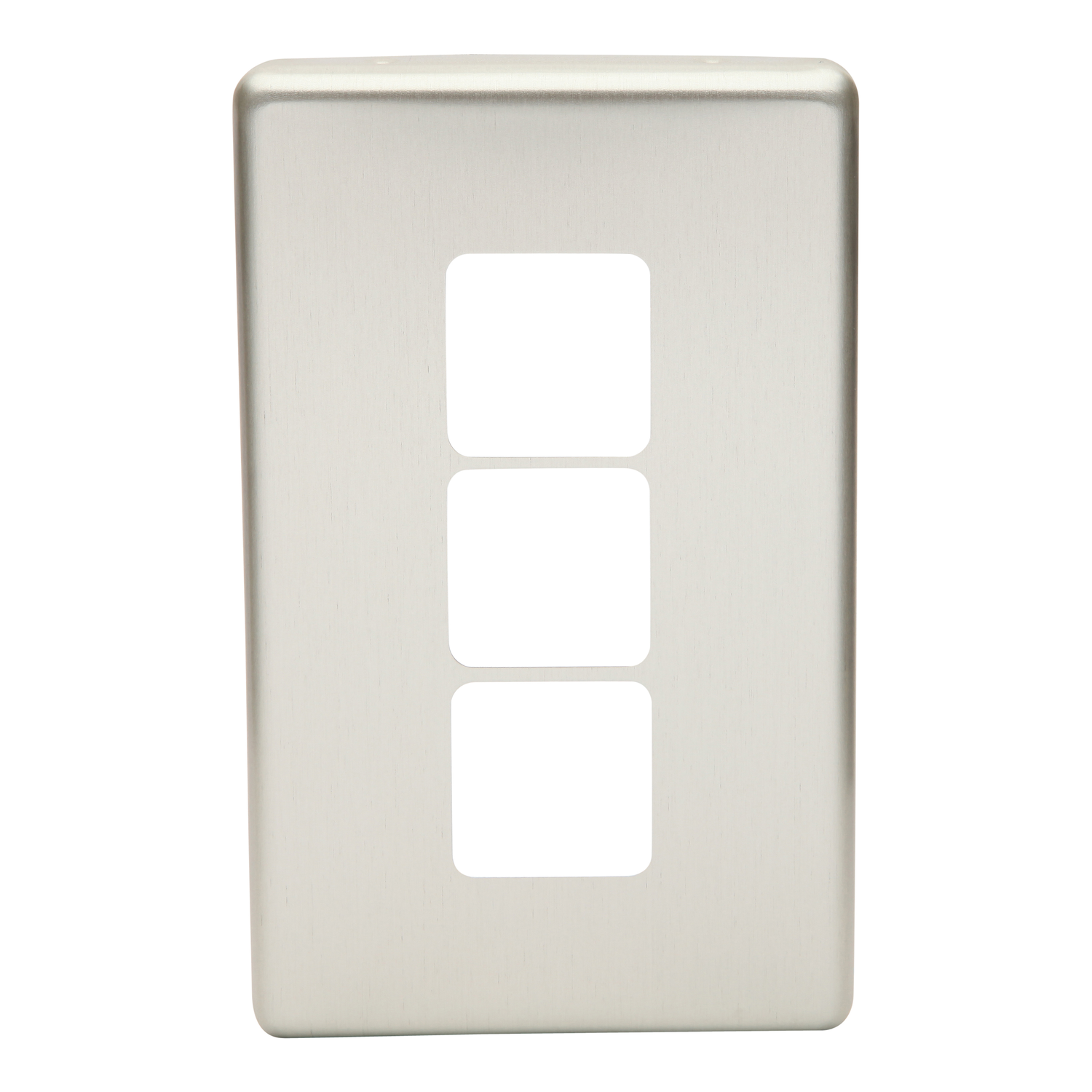 PDL 600 Series - Cover Plate Switch 3-Gang - Stainless steel