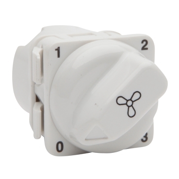 600 Series, Module Rotary Switch, 4-Position FAN Legend