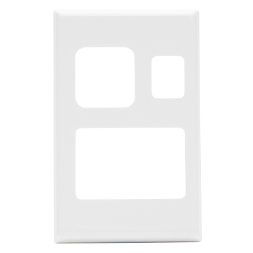 Socket Cover Plate Protected - 600 Series - 1 Gang