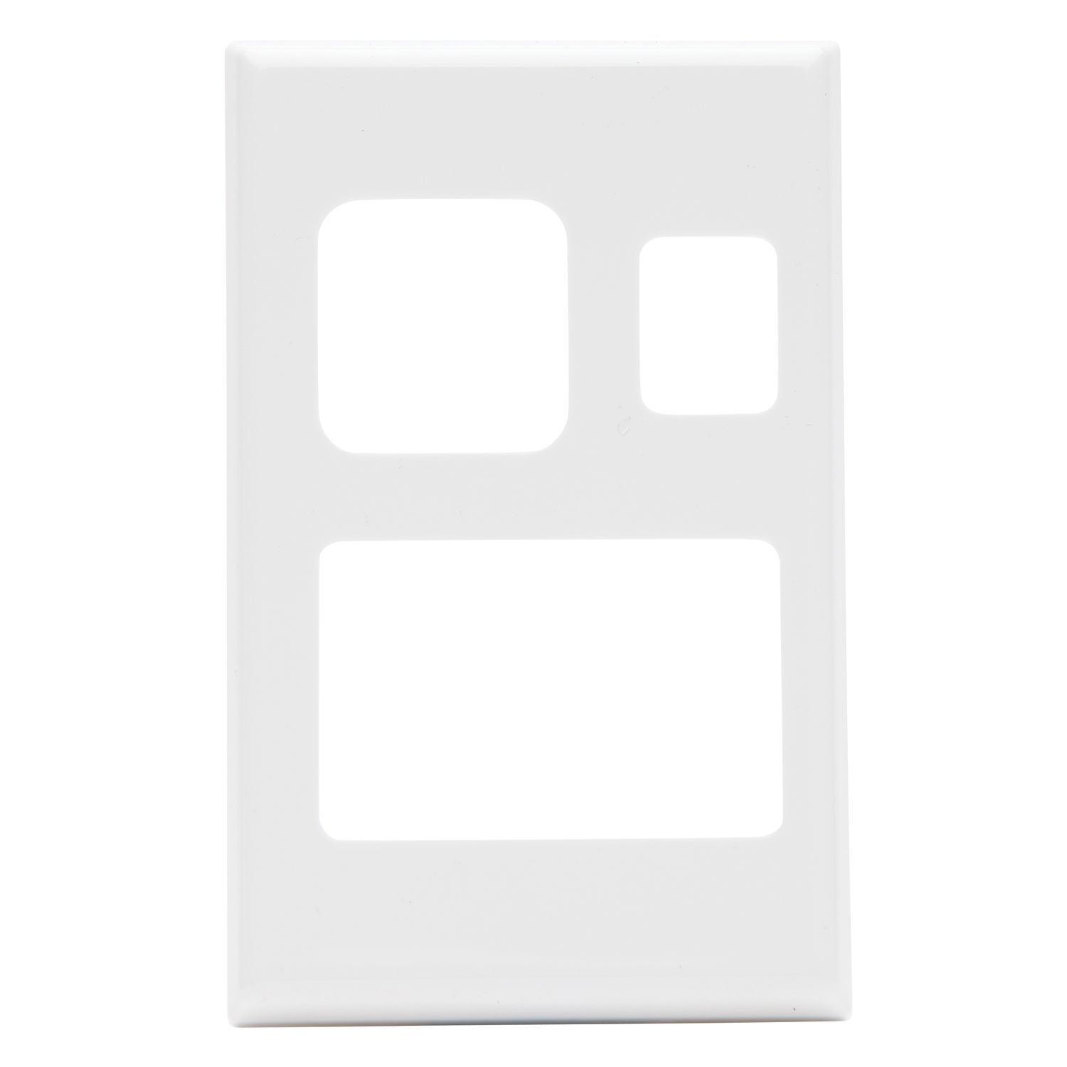 PDL 600 Series - Cover Plate Switched Socket RCD - White