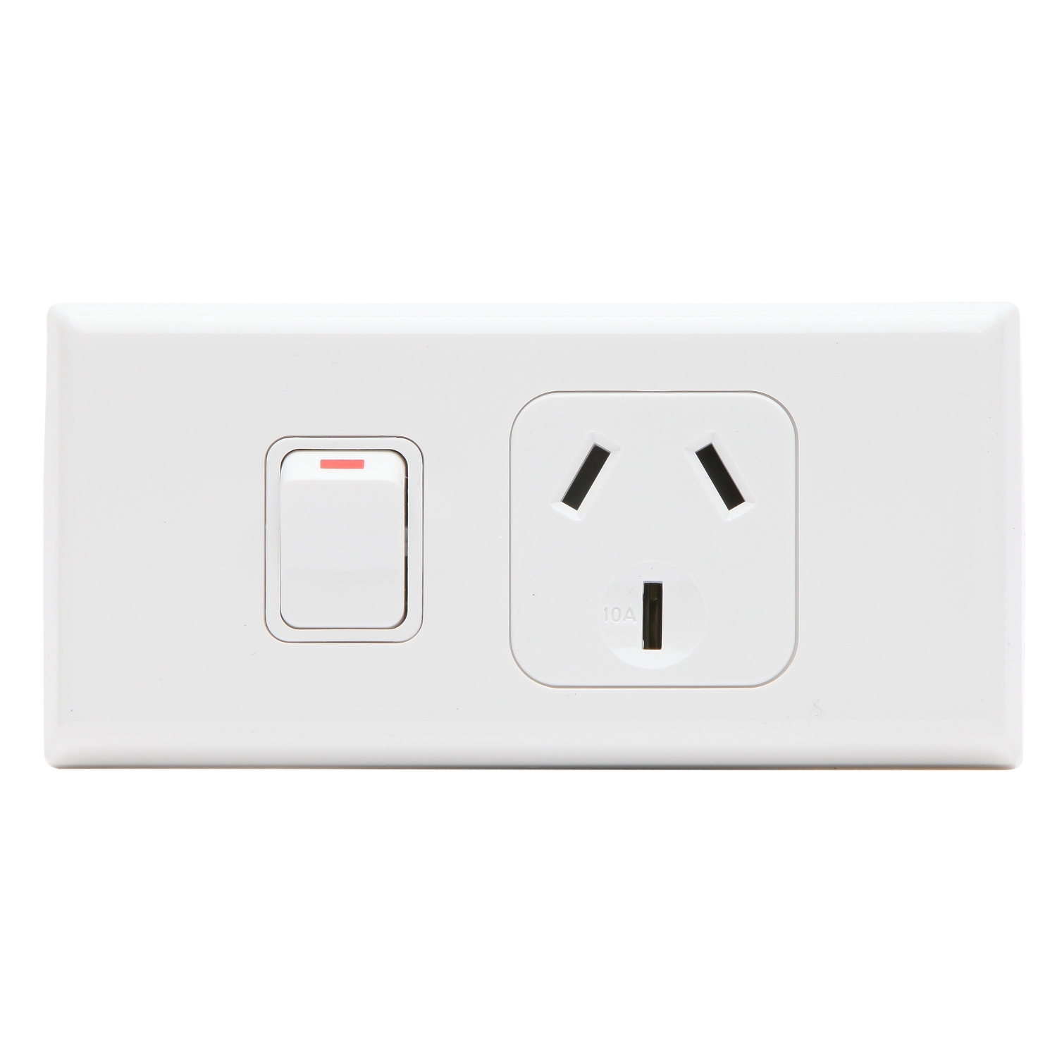PDL 600 Series  - Switched Socket Worktop 10A - White
