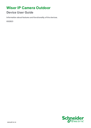 Wiser IP Camera Outdoor (PDL) - Device user guide