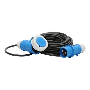 56 Series, BALS Caravan Extension Cord Lead, 10 Metre, Blue