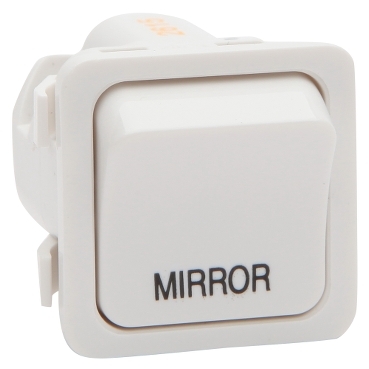 600 Series, Switch Module, 2-Way 20A 16AX 1P MIRROR