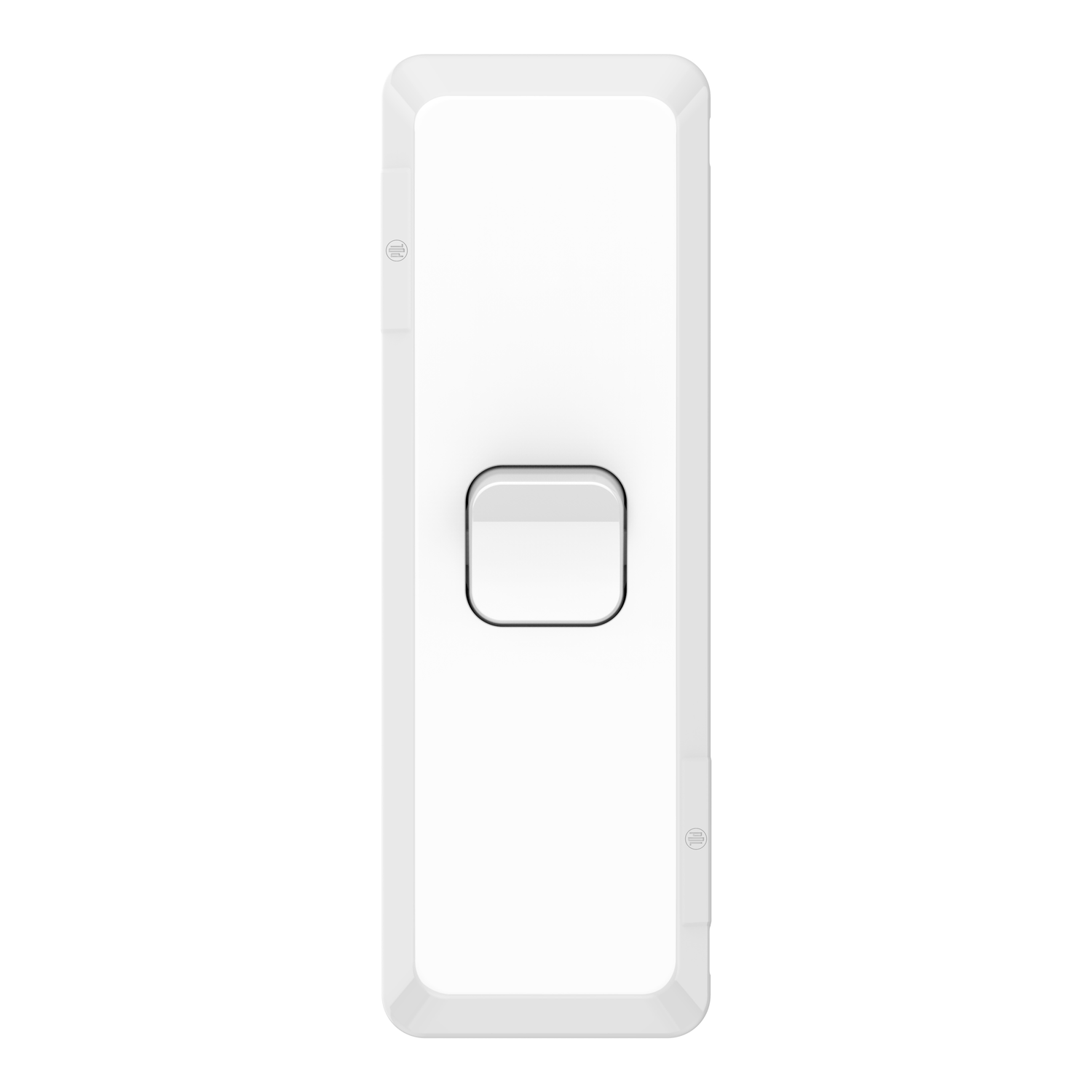 PDL Pro Series - Switch Architrave 1/2-Way 20A 16AX 1-Gang - White