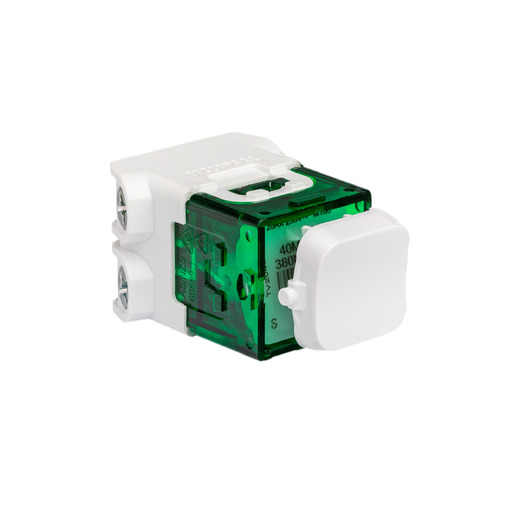 PDL Pro Series - Module Switch 20A 1-Way 2-Pole - White